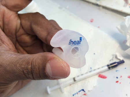 ear moulds for V8 racing